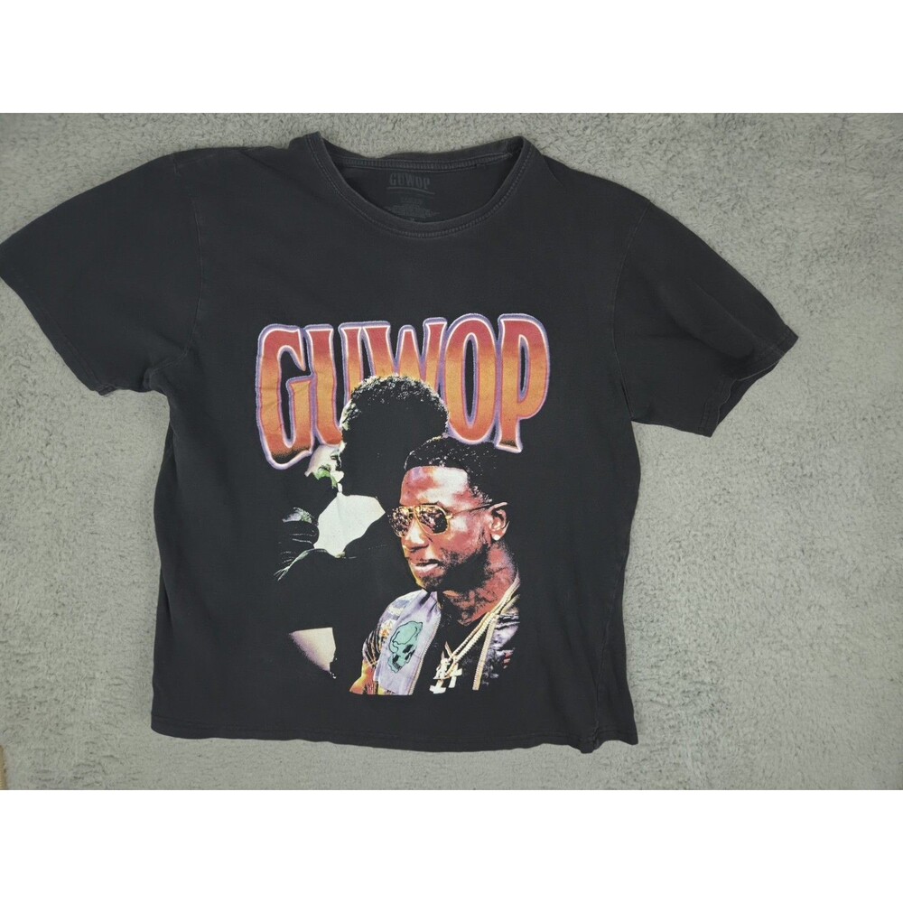Gucci Mane T Shirt Mens Medium Faded Black